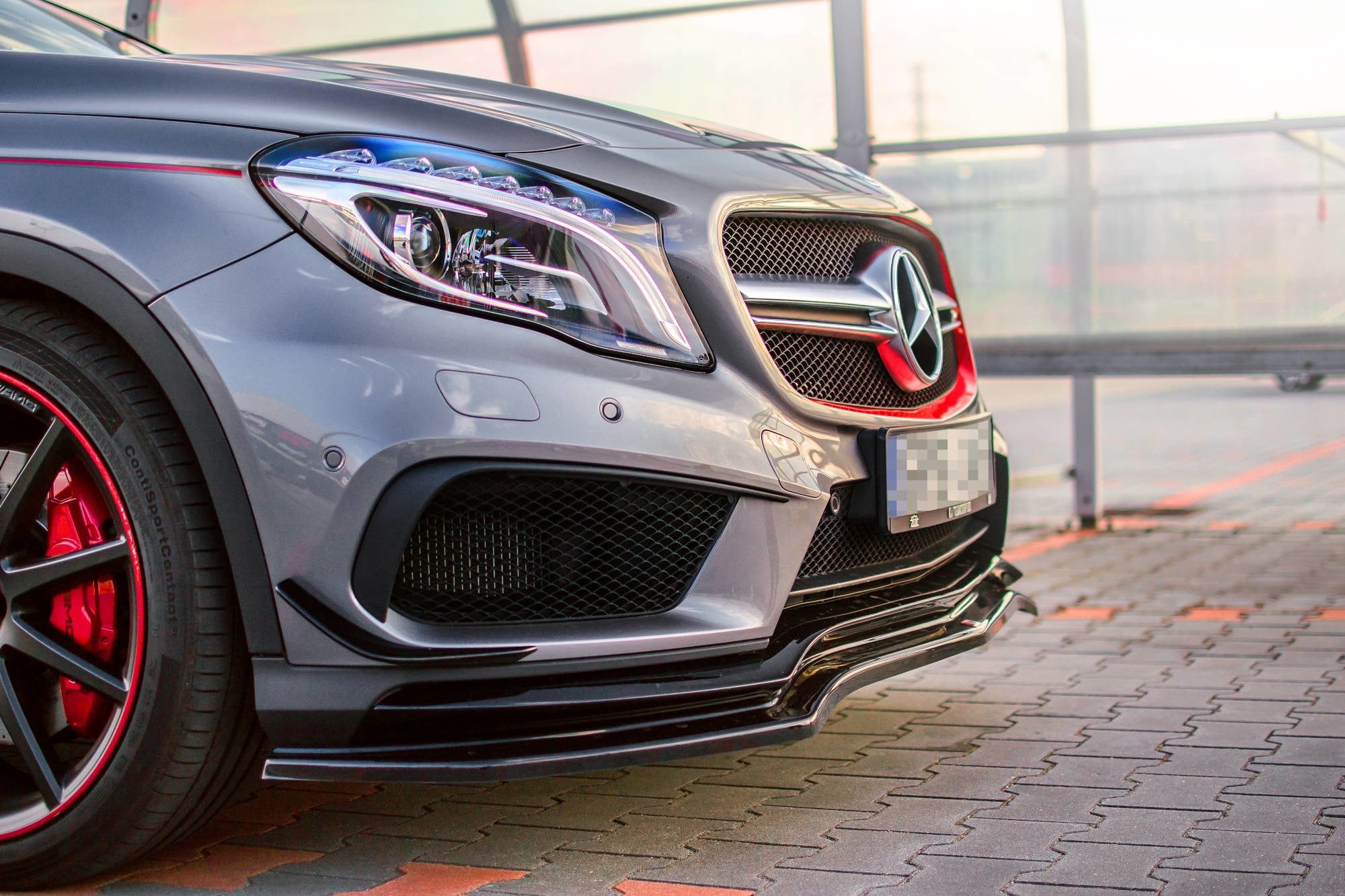 Front Splitter Mercedes-Benz GLA 45 AMG