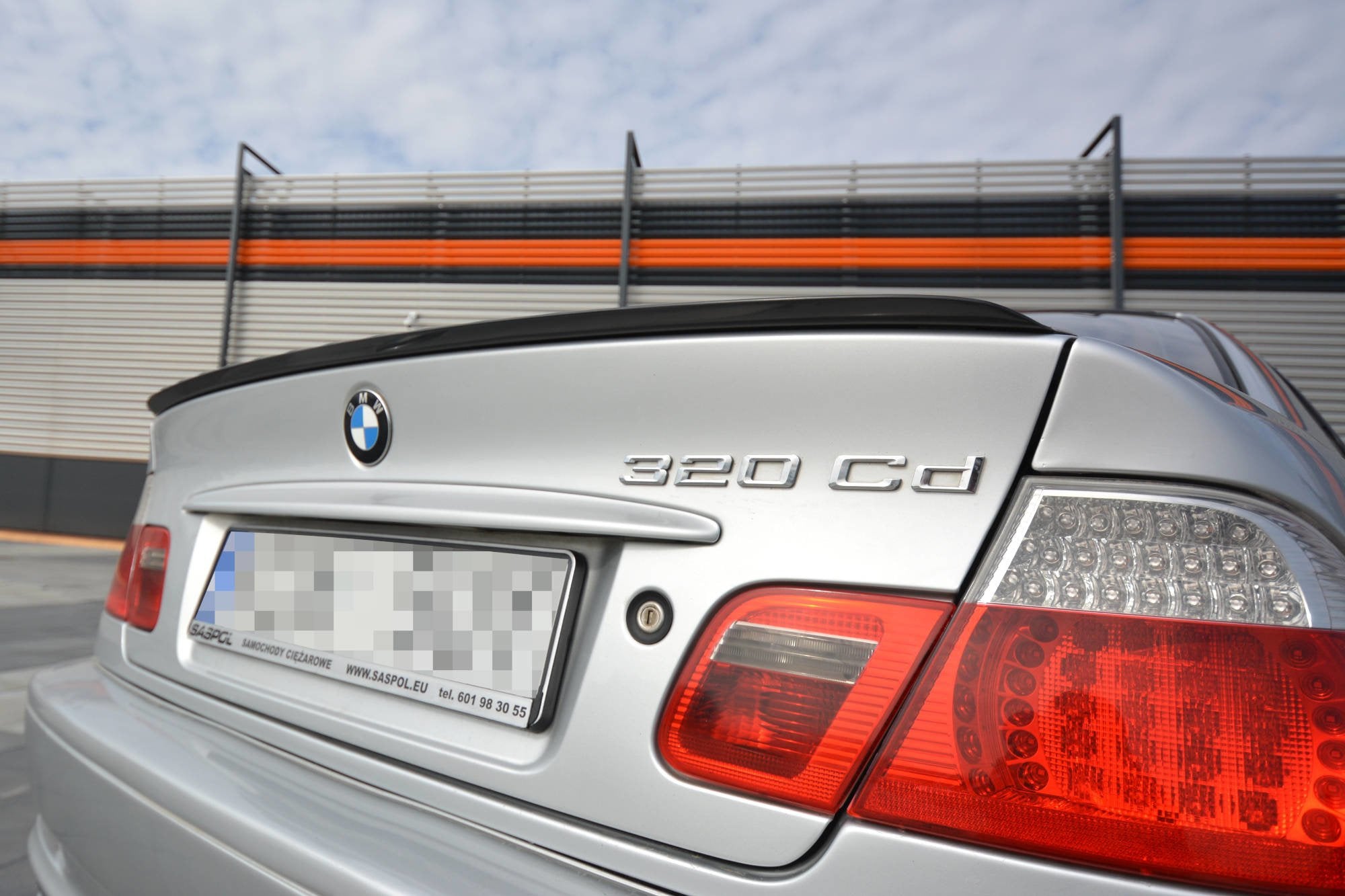 Spoiler Cap BMW 3 E46 COUPE PREFACE