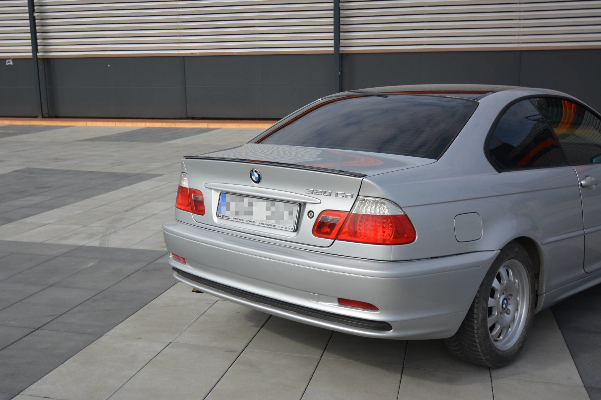 Spoiler Cap BMW 3 E46 COUPE PREFACE