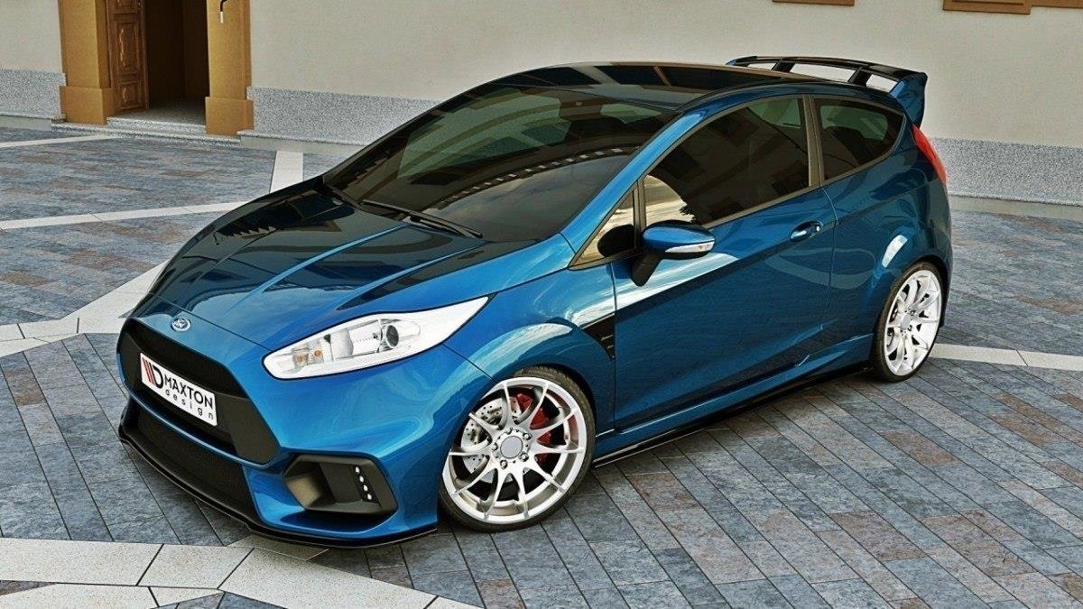 Front Splitter (Focus RS Look Bumper) Ford Fiesta Mk7 FL