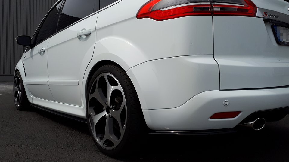 Rear Side Splitters Ford S-Max Titanium Mk1 FL