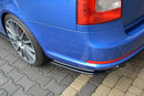 Rear Side Splitters Skoda Octavia RS Mk2 / Mk2 FL Sedan / Combi-2