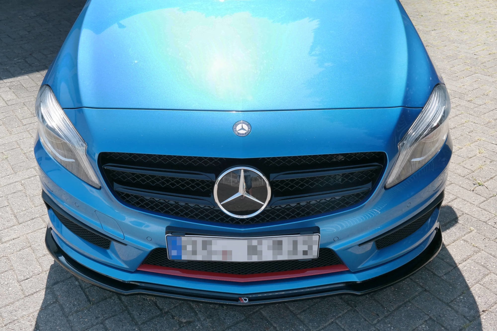 FRONT SPLITTER MERCEDES-BENZ W176 AMG-LINE PREFACE