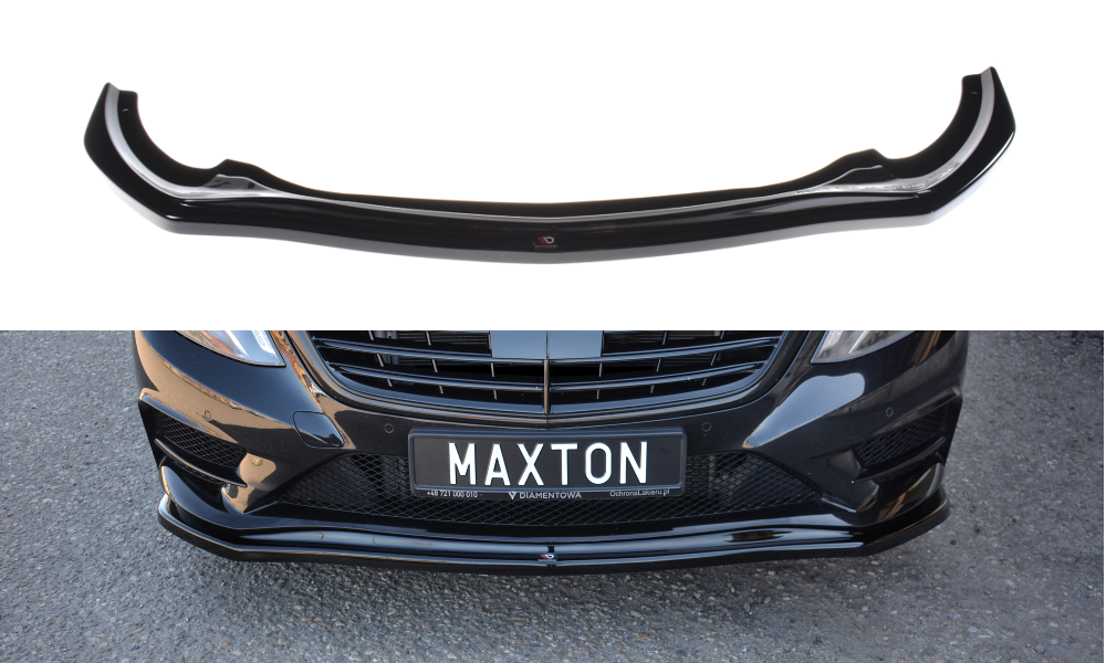 FRONT SPLITTER V.1 MERCEDES-BENZ S-CLASS AMG-LINE W222