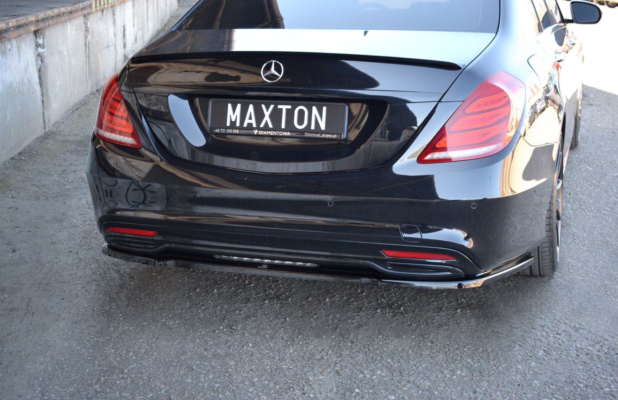 CENTRAL REAR SPLITTER MERCEDES-BENZ S-CLASS AMG-LINE W222