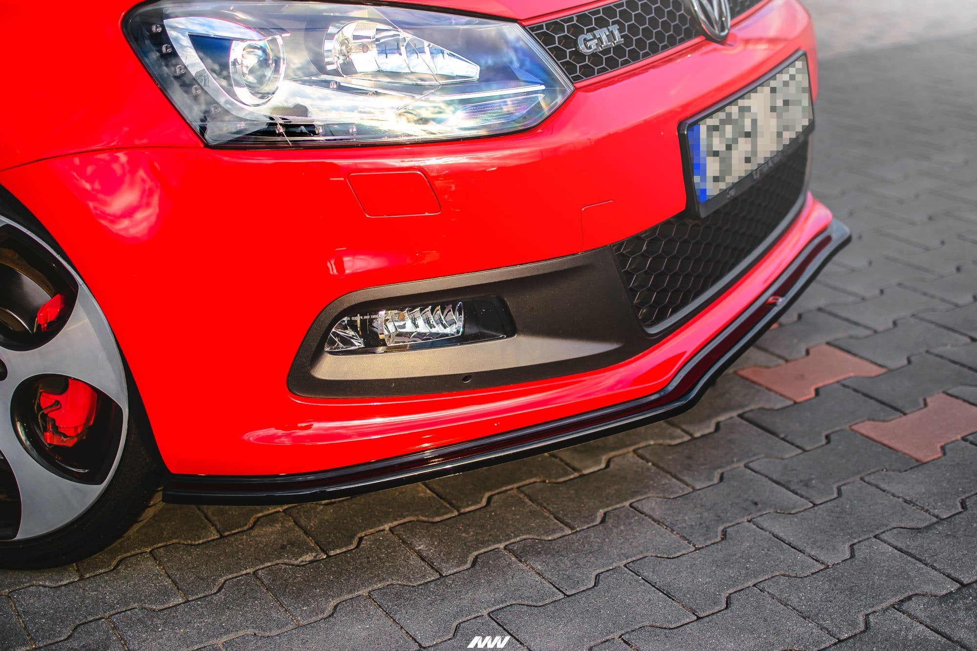 FRONT SPLITTER V.2 VOLKSWAGEN POLO MK5 GTI 6R PREFACE