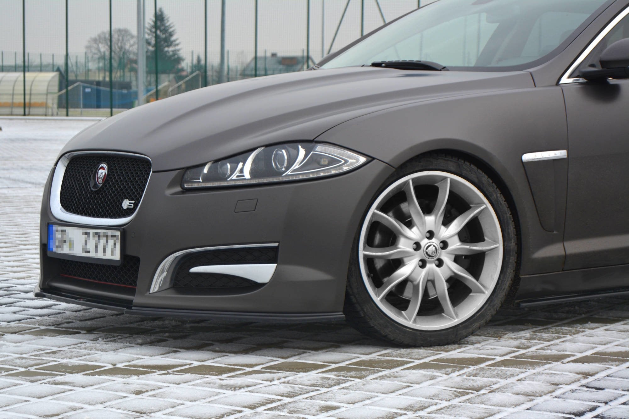 FRONT SPLITTER JAGUAR XF (X250) MK1 SPORTBRAKE S-PACK