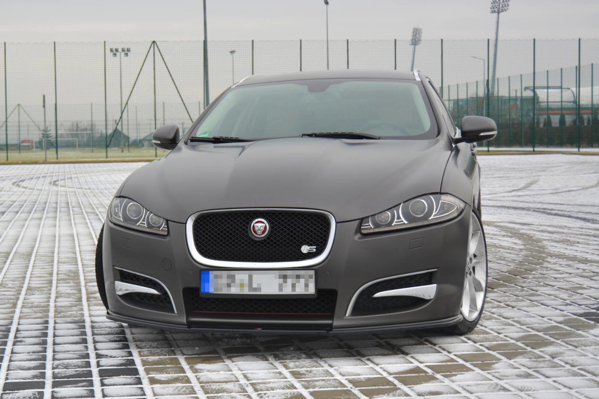 FRONT SPLITTER JAGUAR XF (X250) MK1 SPORTBRAKE S-PACK