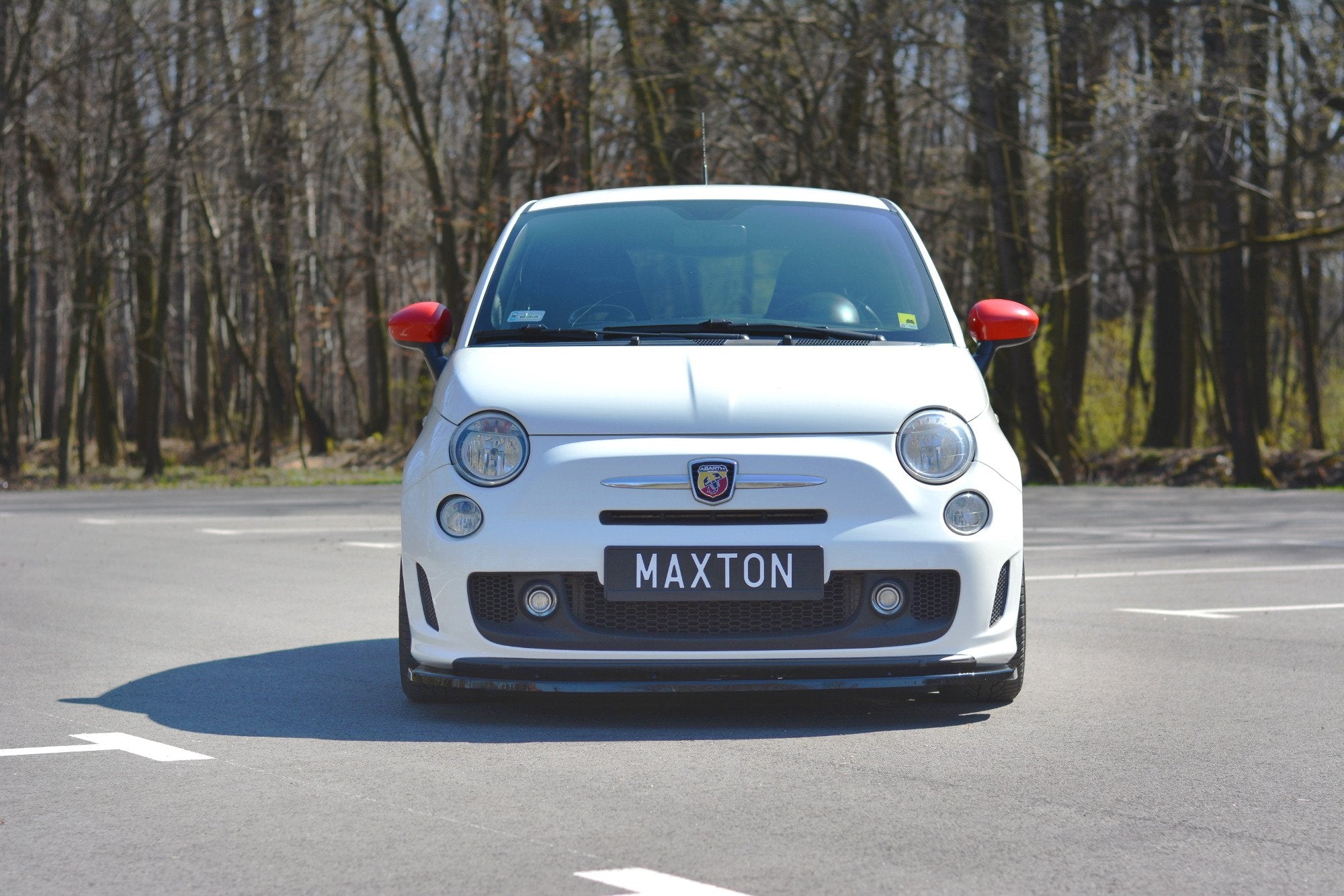 FRONT SPLITTER V.2 FIAT 500 ABARTH MK1