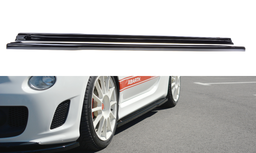 SIDE SKIRTS DIFFUSERS FIAT 500 ABARTH MK1