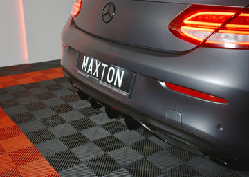 REAR VALANCE MERCEDES- BENZ C-CLASS W205 COUPE AMG-LINE - 0