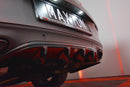 REAR VALANCE MERCEDES- BENZ C-CLASS W205 COUPE AMG-LINE-3