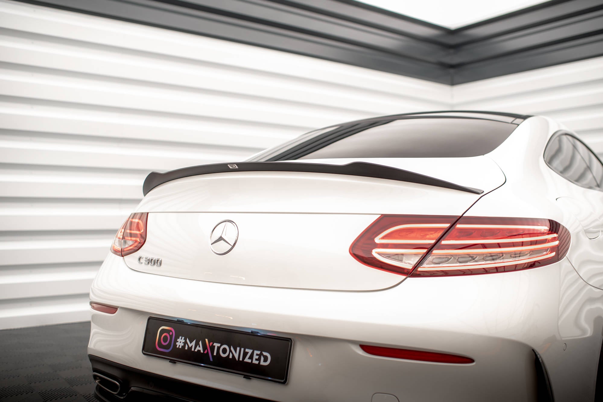 Spoiler Cap MERCEDES- BENZ C-CLASS W205 COUPE AMG-LINE