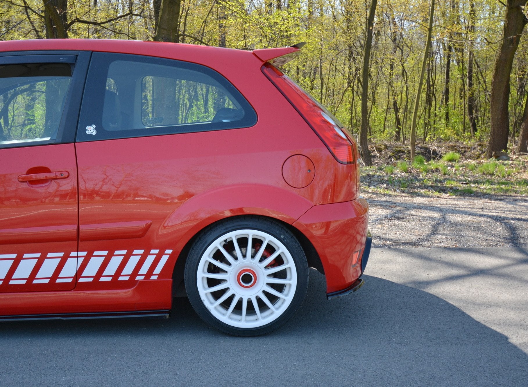 Rear Side Splitters Ford Fiesta ST Mk6