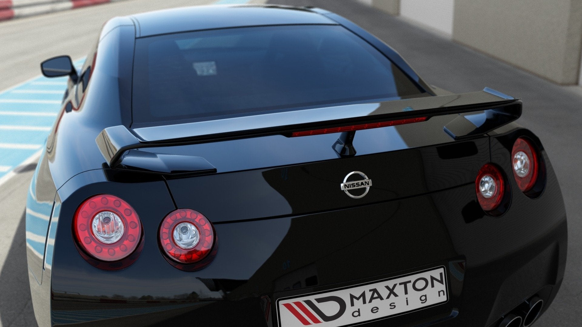 Spoiler Cap NISSAN GT-R PREFACE COUPE (R35-SERIES)