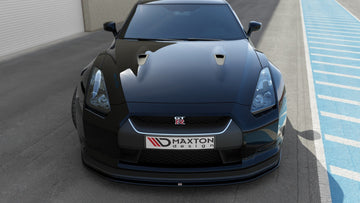 FRONT SPLITTER V.2 NISSAN GT-R PREFACE COUPE (R35-SERIES) - 0