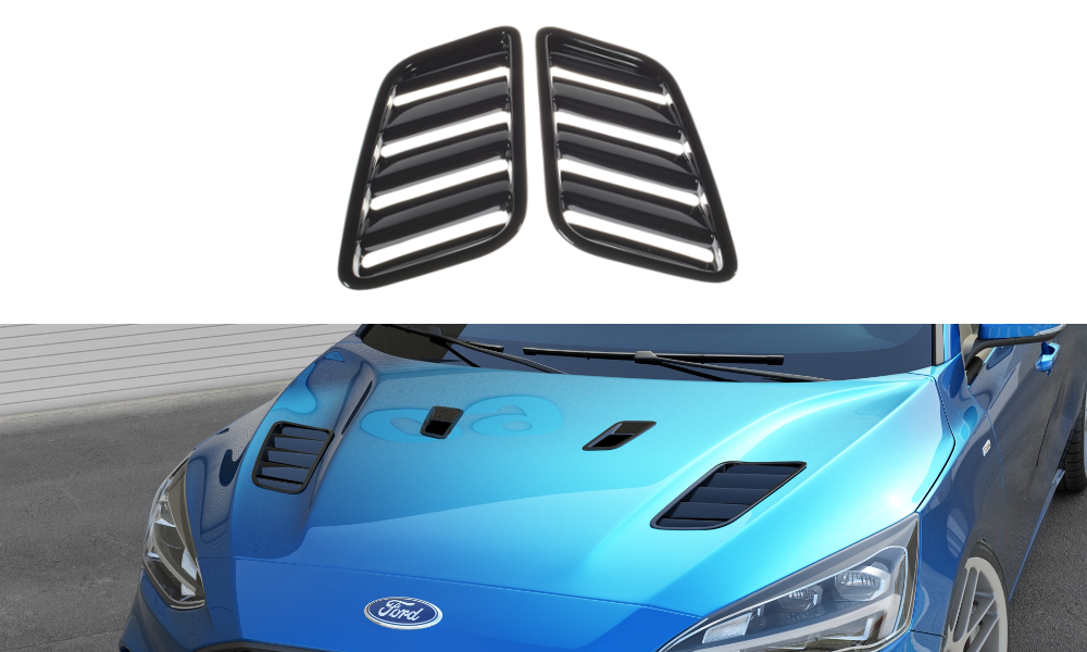 Bonnet Vents Ford Focus ST-Line / ST Mk4 ( Bigger )