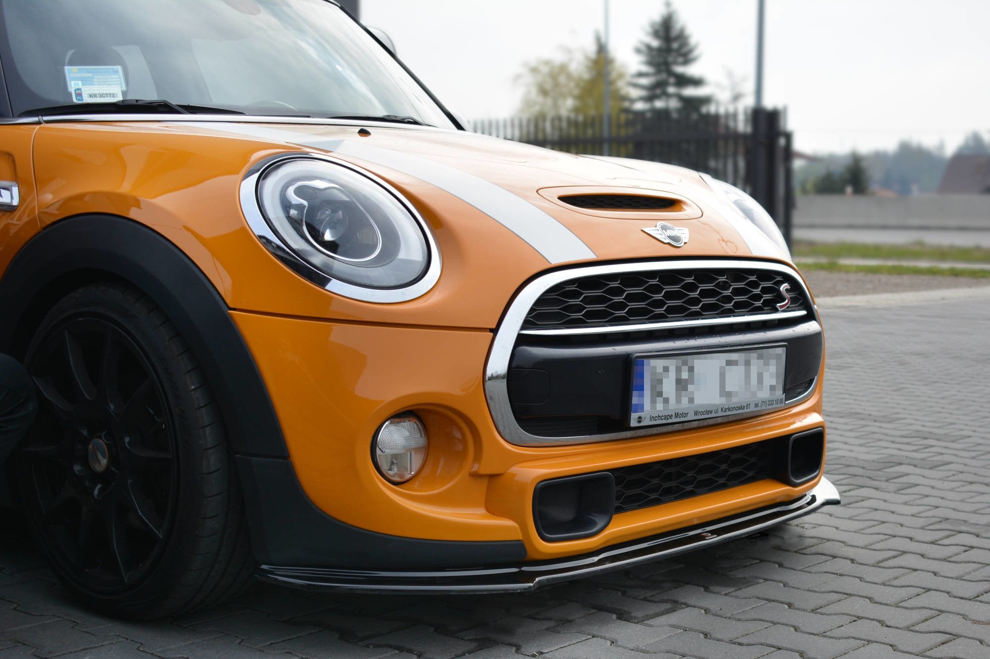 FRONT SPLITTER MINI COOPER S MK3 PREFACE 3-DOOR (F56)