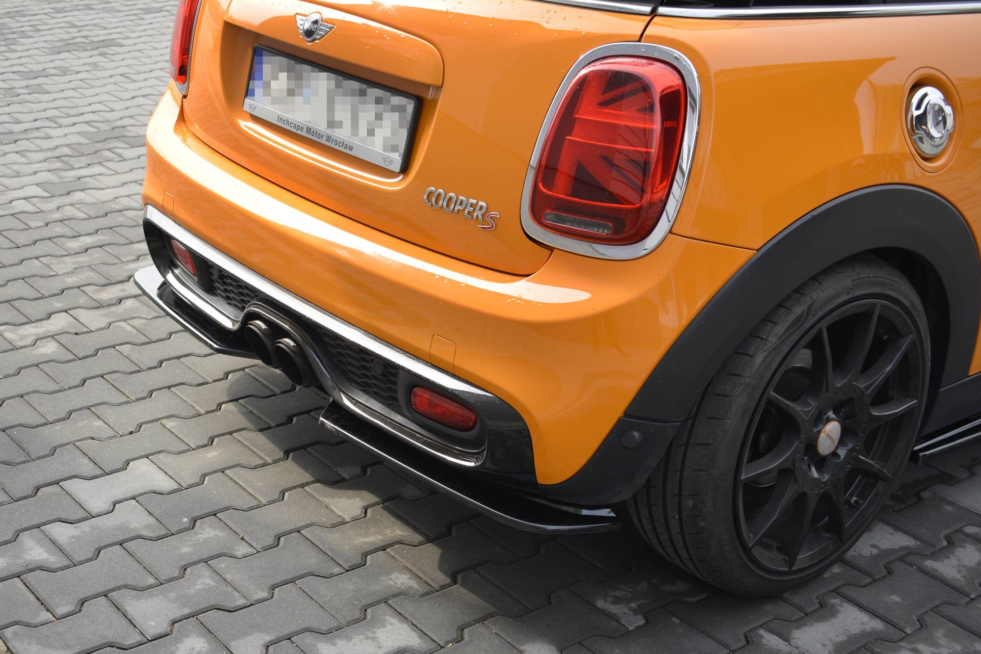 CENTRAL REAR SPLITTER MINI COOPER S MK3 PREFACE 3-DOOR (F56)