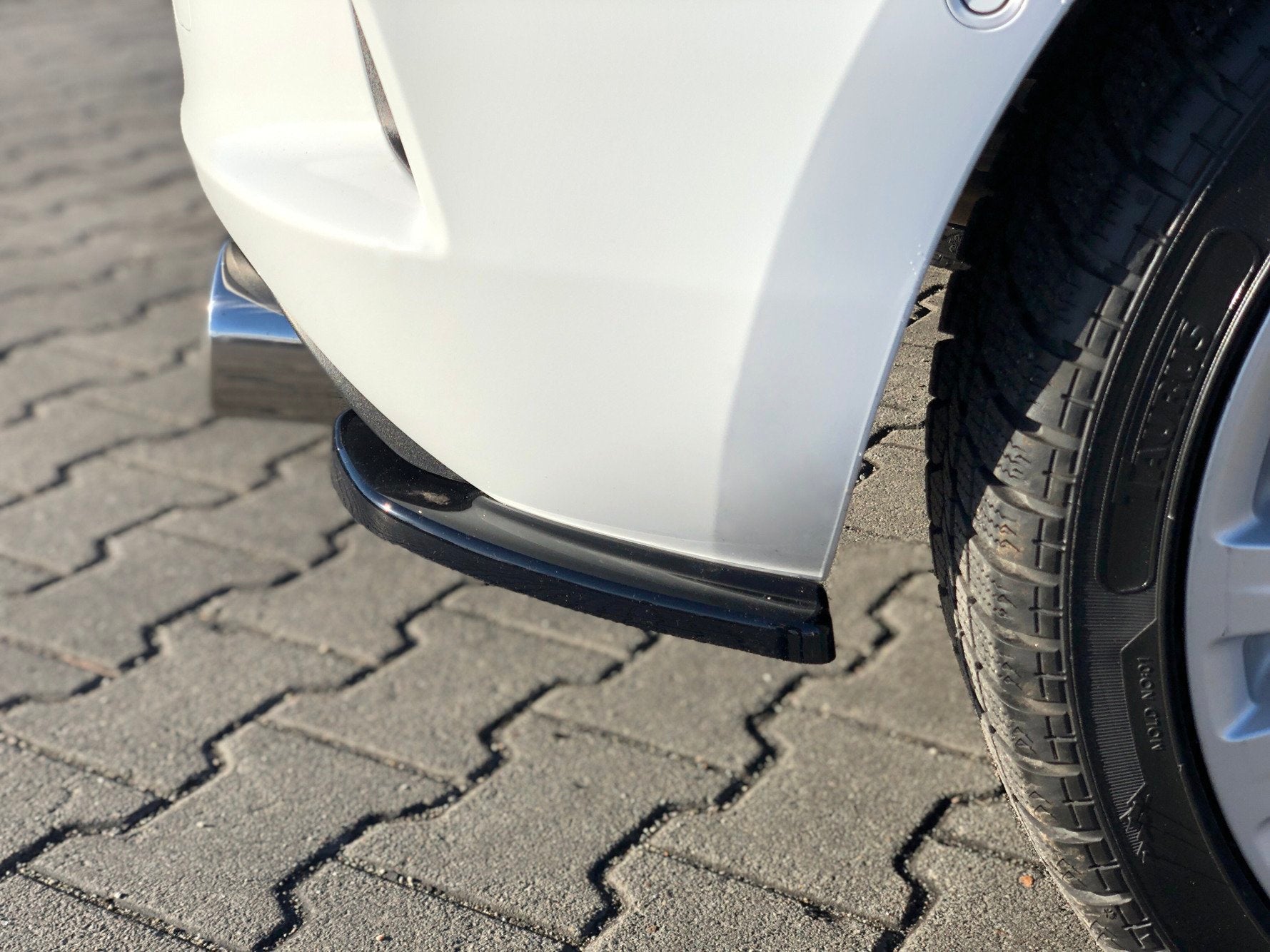 REAR SIDE SPLITTERS OPEL ASTRA K OPC-LINE