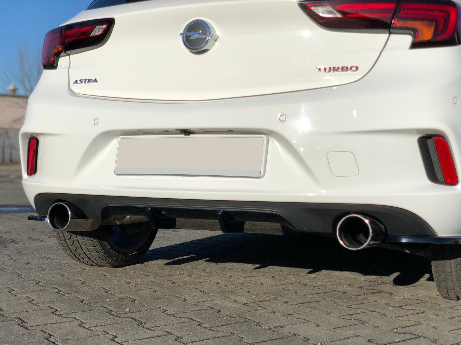 REAR SIDE SPLITTERS OPEL ASTRA K OPC-LINE