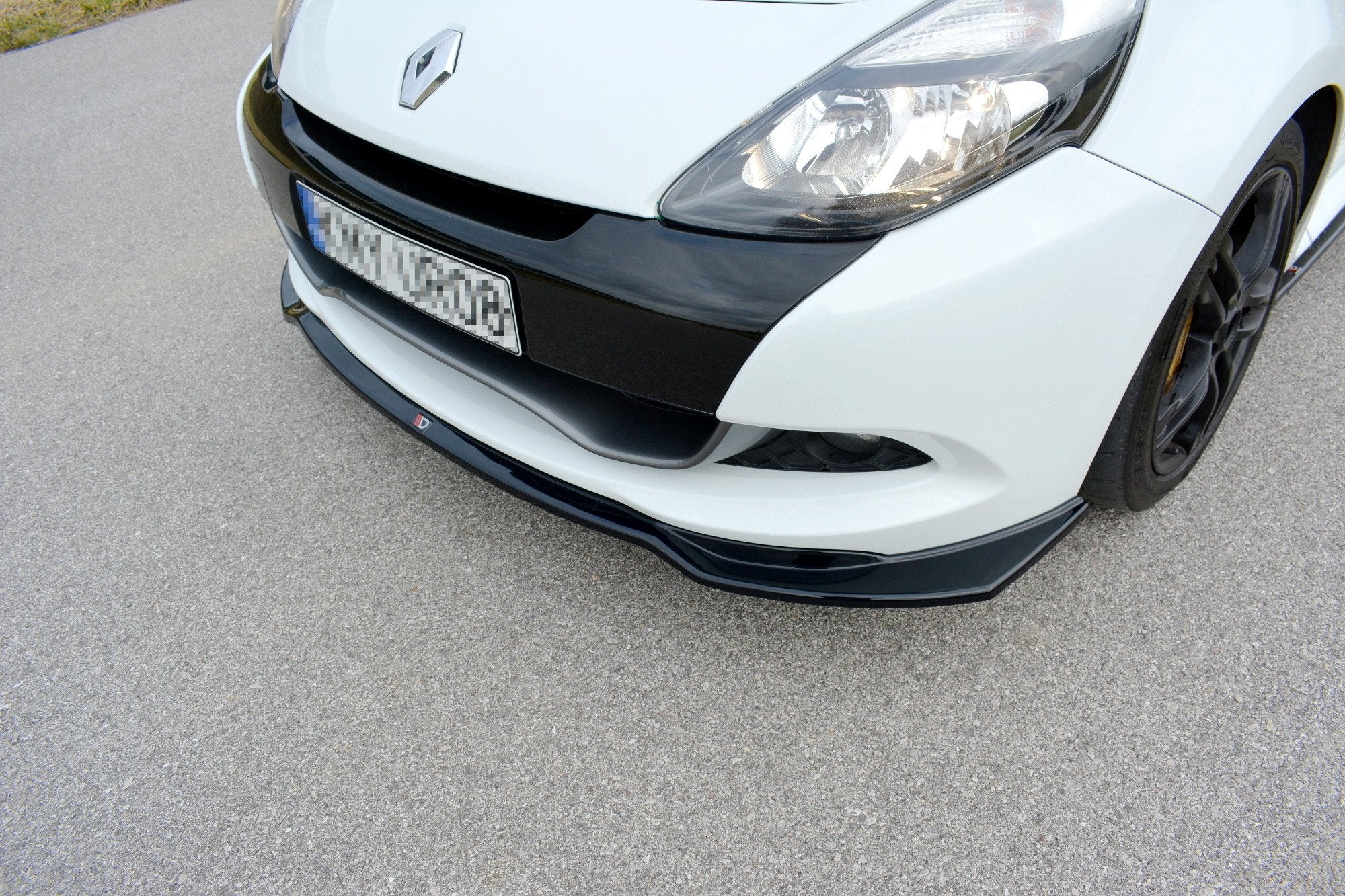 FRONT SPLITTER V.1 RENAULT CLIO MK3 RS FACELIFT