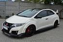 FRONT SPLITTER v.2 HONDA CIVIC IX TYPE R-5