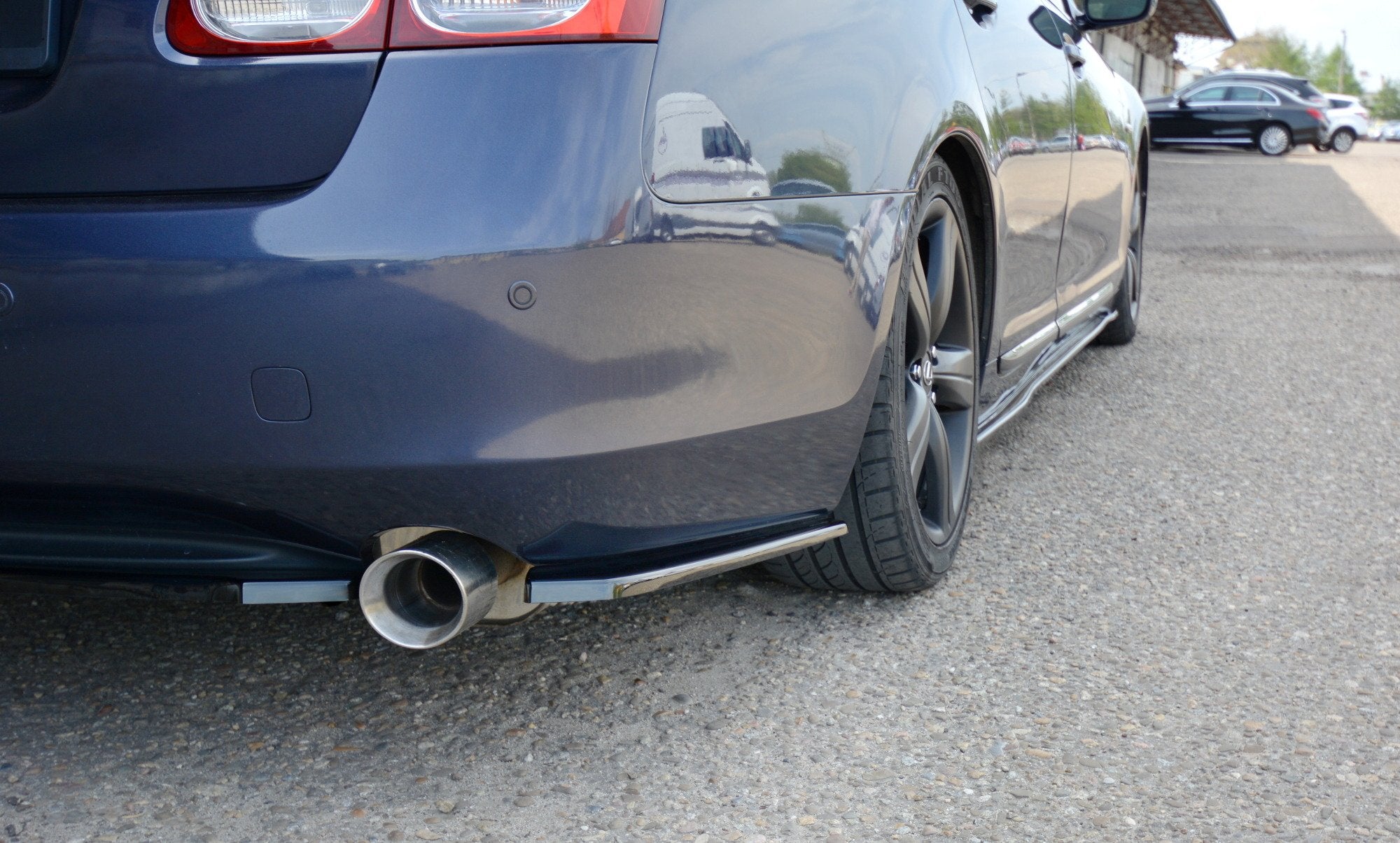 REAR SIDE SPLITTERS LEXUS GS MK.3