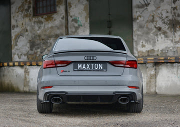 Rear Side Splitters Audi RS3 8V FL Sedan - 0