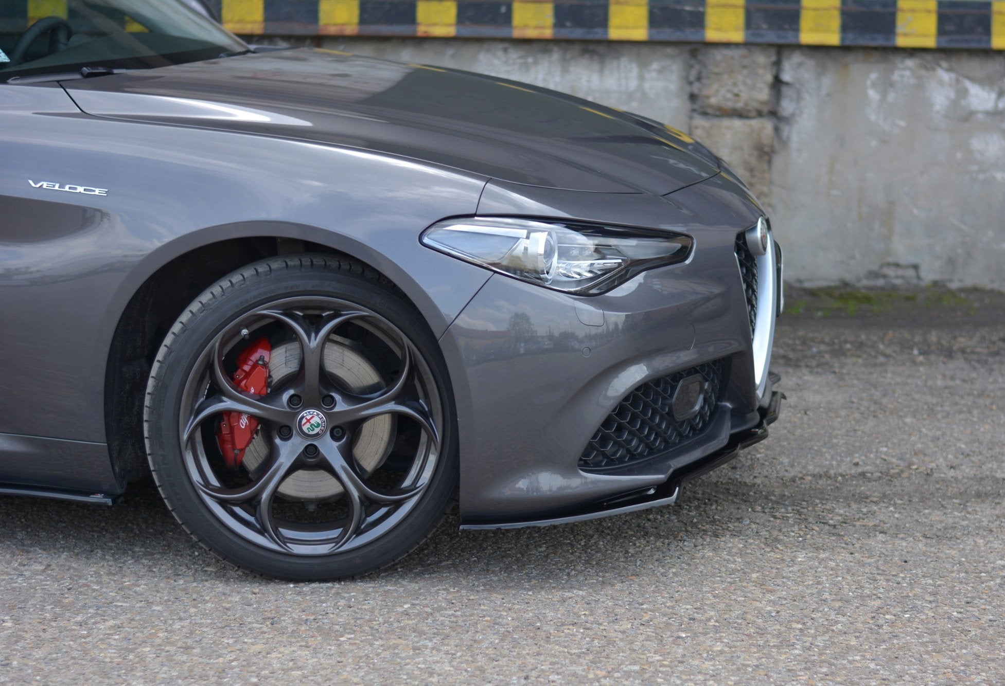 FRONT SPLITTER V.1 ALFA ROMEO GIULIA VELOCE