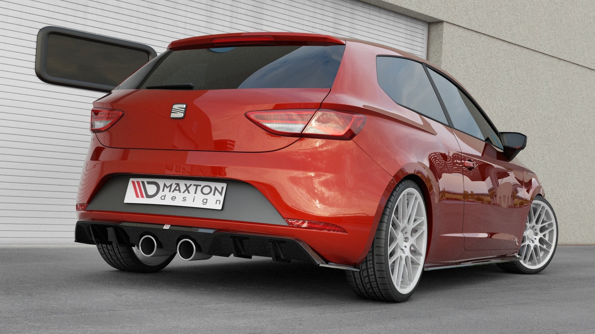 Rear Valance V.2 Seat Leon Cupra Mk3 FL Hatchback