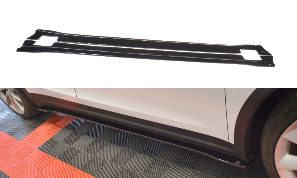 SIDE SKIRTS DIFFUSERS V.2 TESLA MODEL X