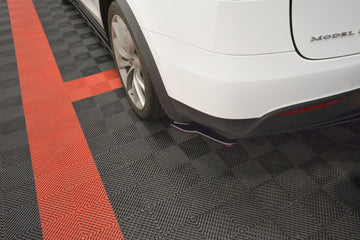 REAR SIDE SPLITTERS V.2 TESLA MODEL X - 0