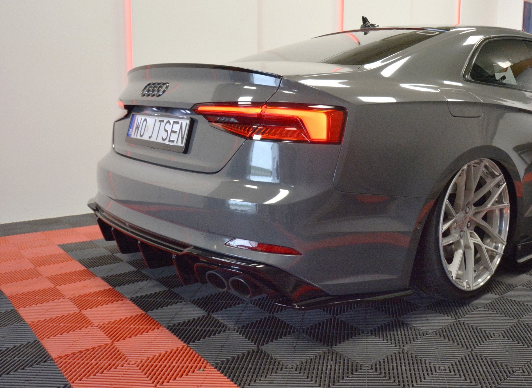 Rear Side Splitters Audi S5 F5 Coupe