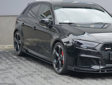 Racing Side Skirts Diffusers V.2 AUDI Audi RS3 8V FL Sportback - 0