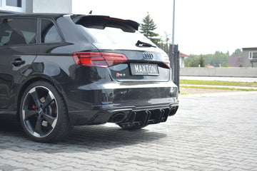 Rear Diffuser V.2 Audi RS3 8V FL Sportback - 0