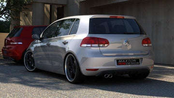 REAR VALANCE VW GOLF VI WITH 1 EXHAUST HOLE - 0