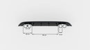 REAR VALANCE VW GOLF VI WITH 2 EXHAUST HOLE-4