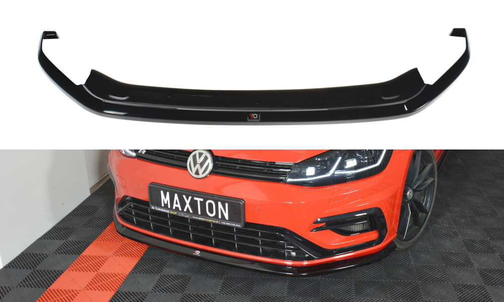 Front Splitter V.6 VW Golf 7 R / R-Line Facelift