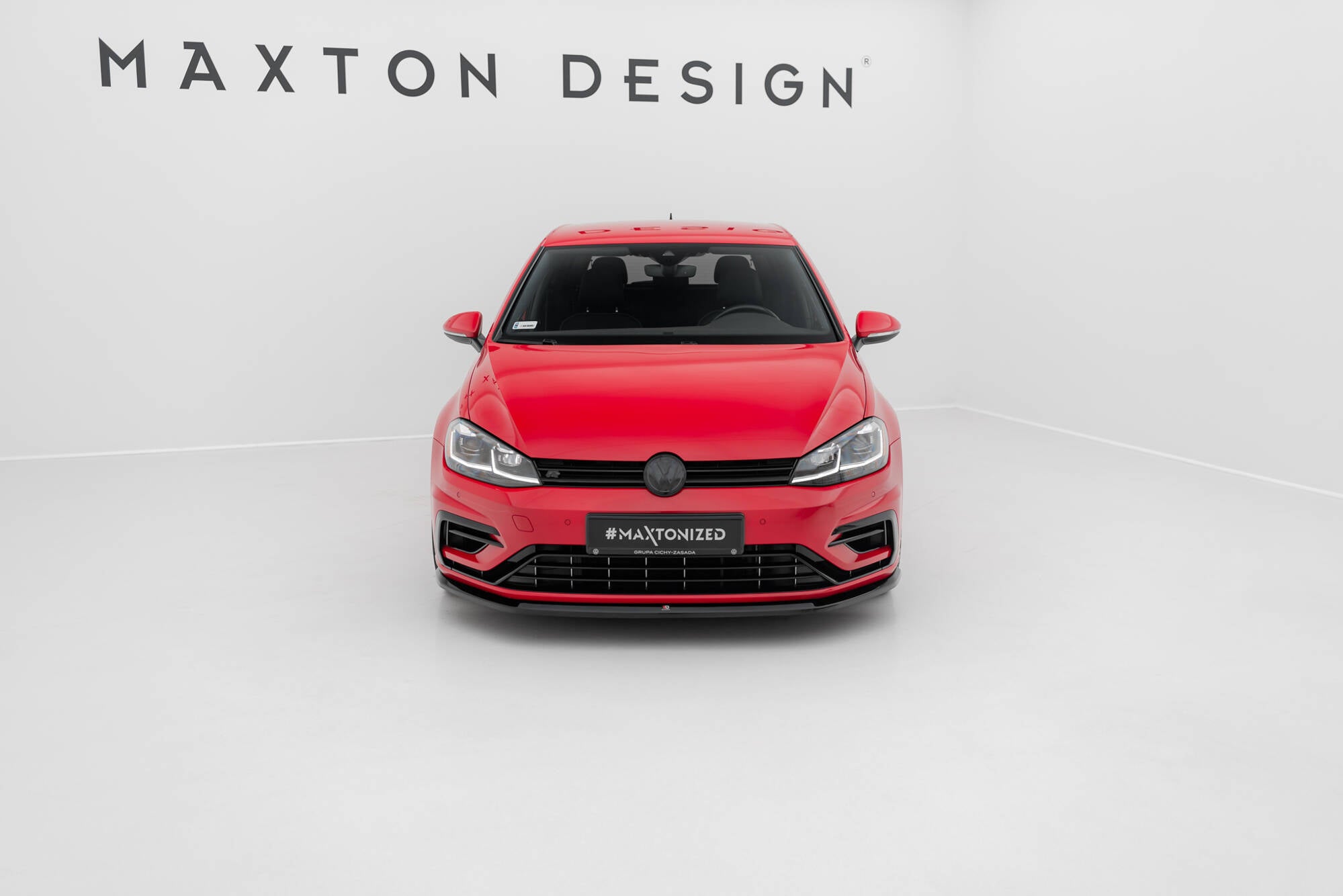 Front Splitter V.6 Volkswagen Golf R / R-Line Mk7 Facelift