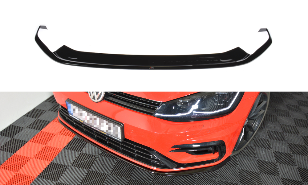 Front Splitter V.7 VW Golf 7 R / R-Line Facelift