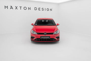 Front Splitter V.7 Volkswagen Golf R / R-Line Mk7 Facelift - 0