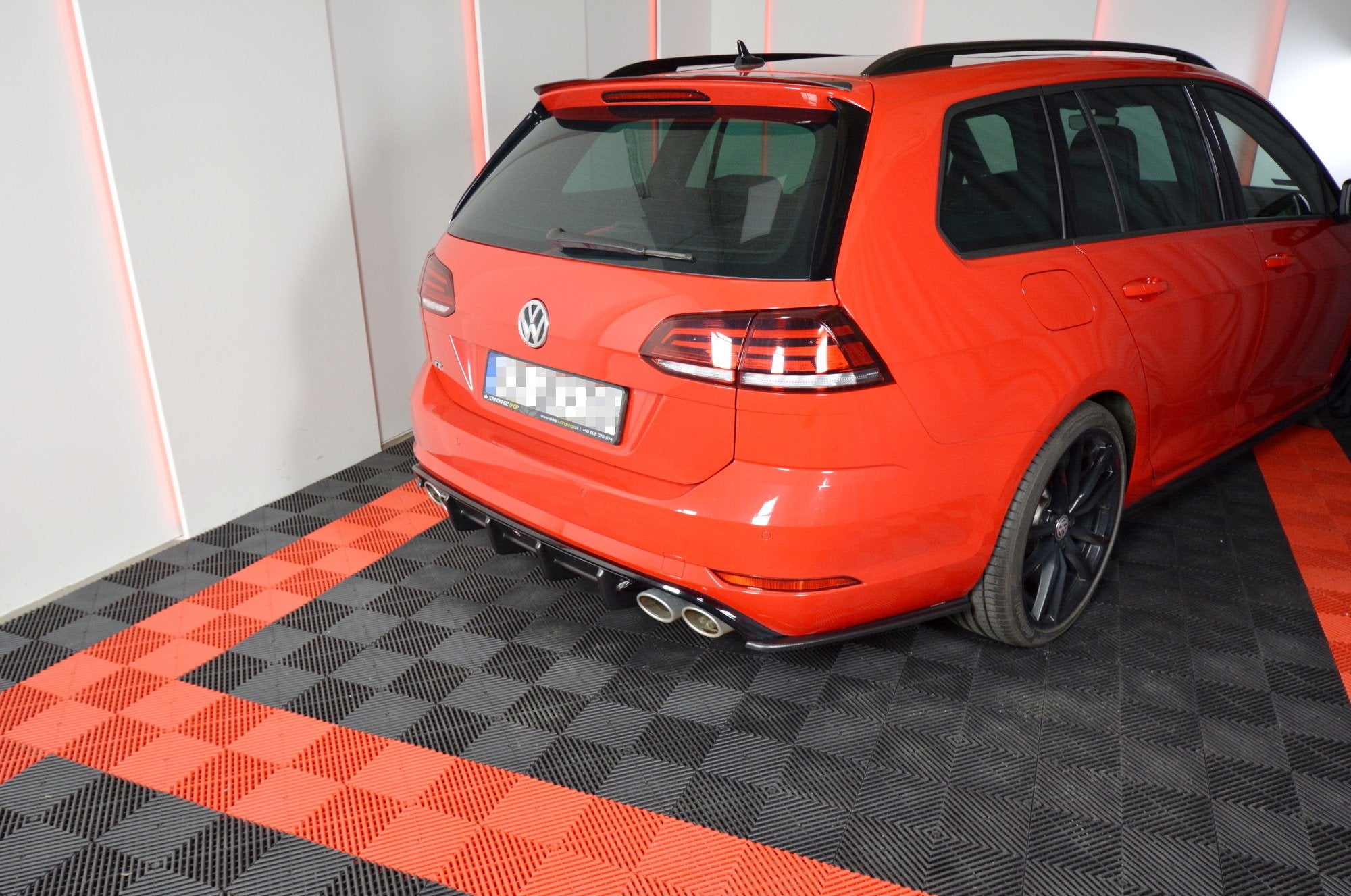 REAR VALANCE VW GOLF 7 R VARIANT FACELIFT