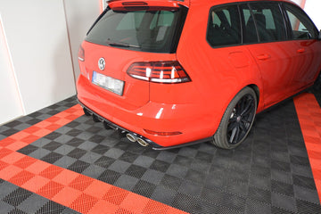 REAR SIDE SPLITTERS V.1 VW GOLF 7 R VARIANT FACELIFT - 0