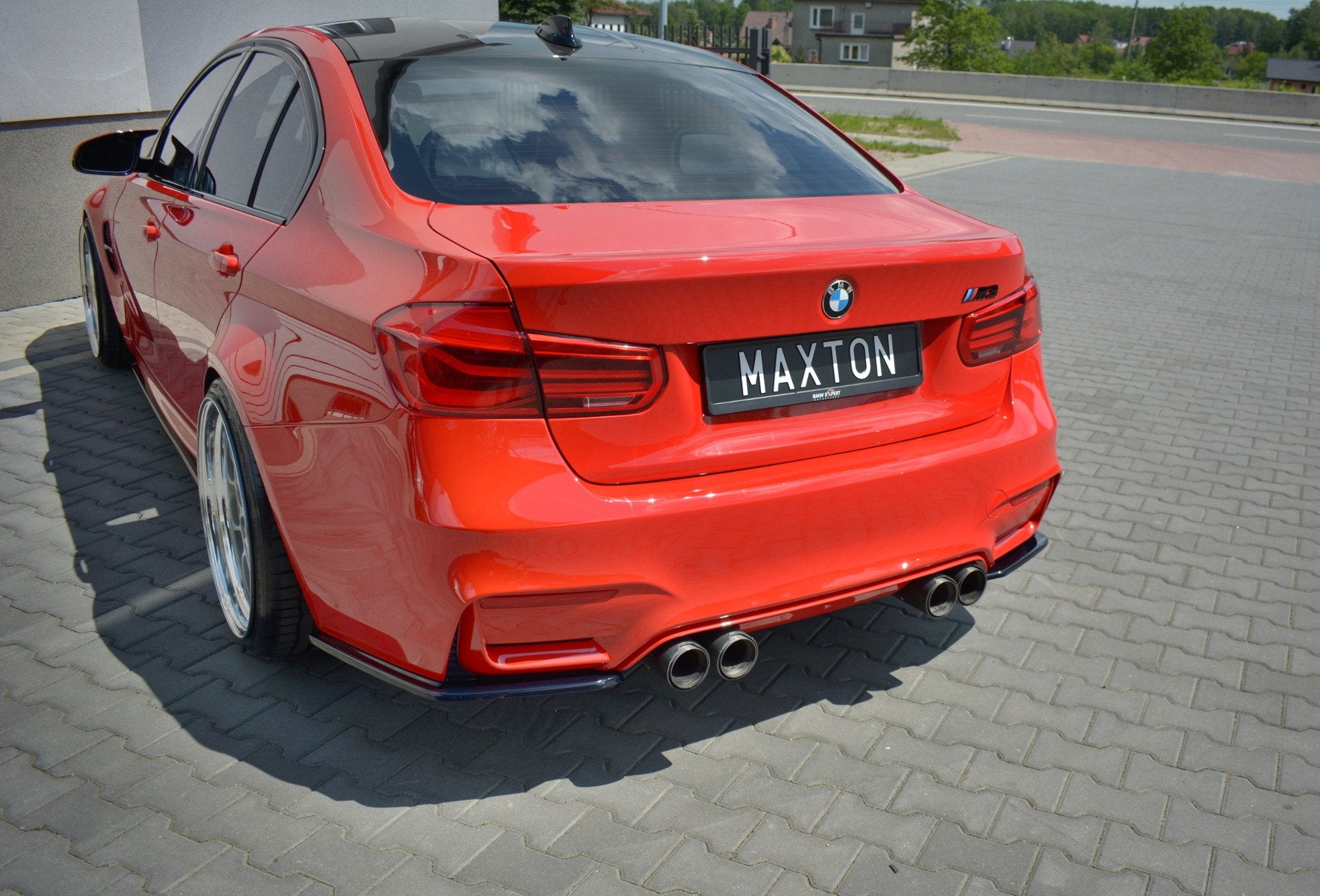 REAR SIDE SPLITTERS V.1 BMW M3 F80