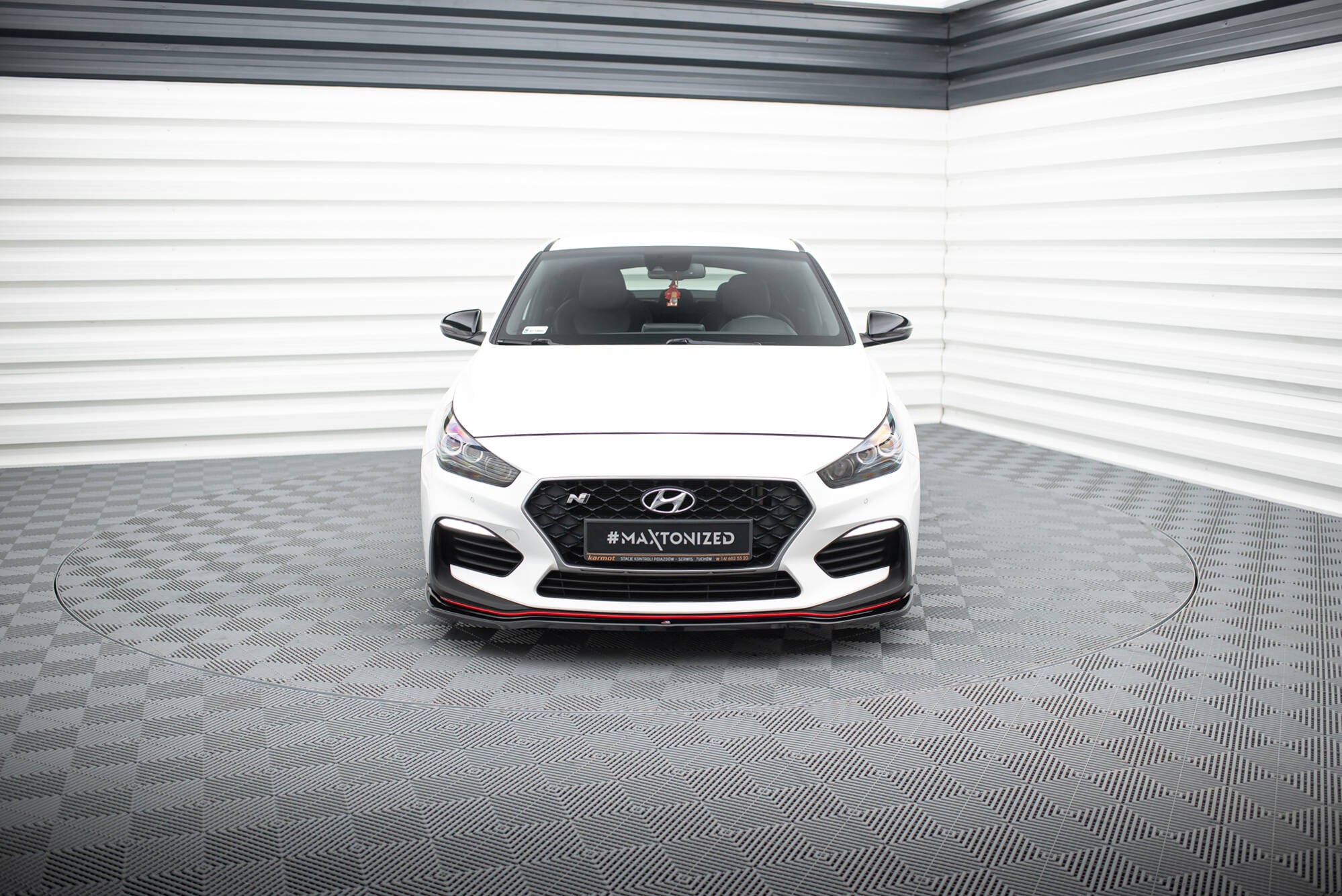 Front Splitter V.2 Hyundai I30 N Mk3 Hatchback / Fastback