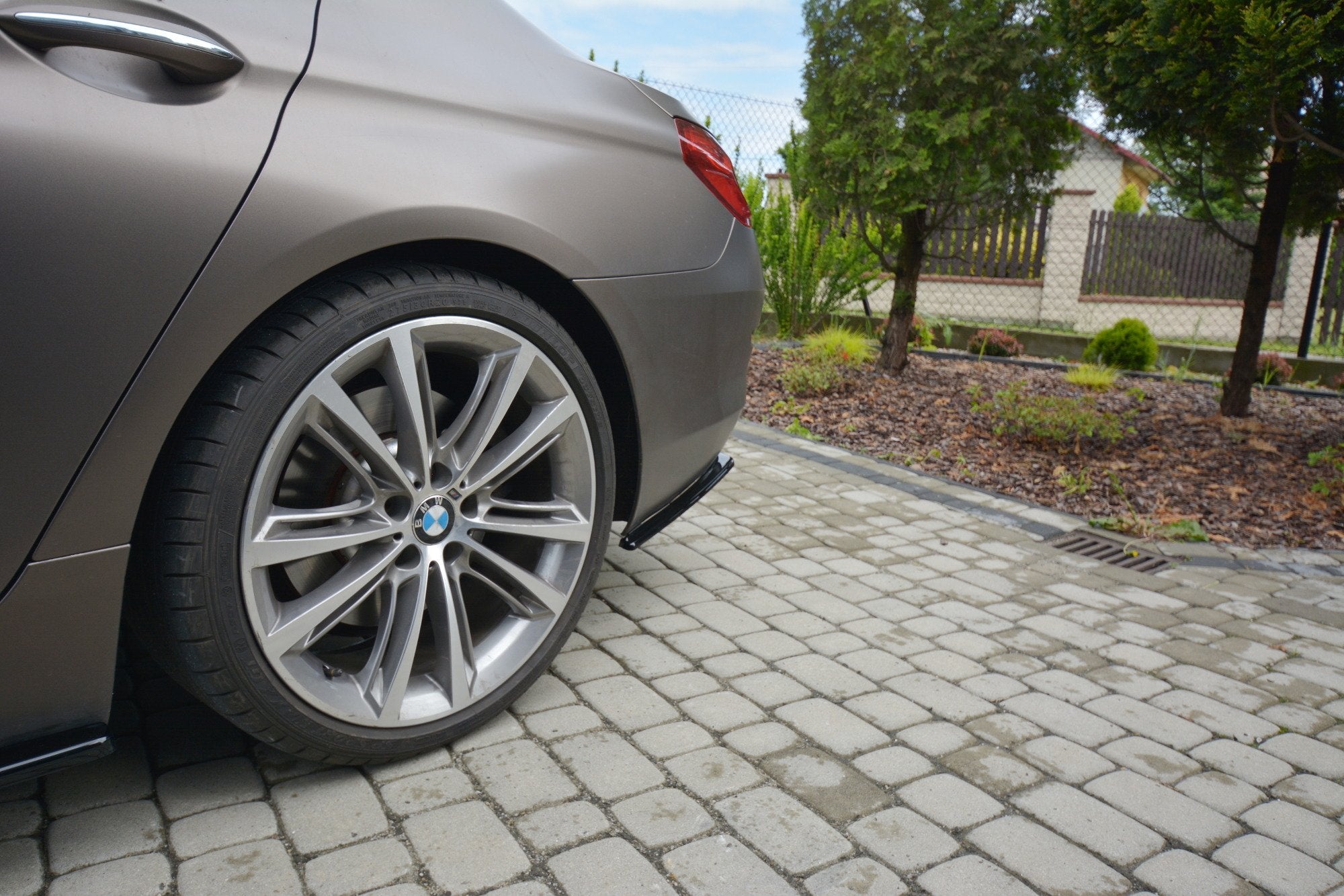 REAR SIDE SPLITTERS BMW 6 GRAN COUPÉ