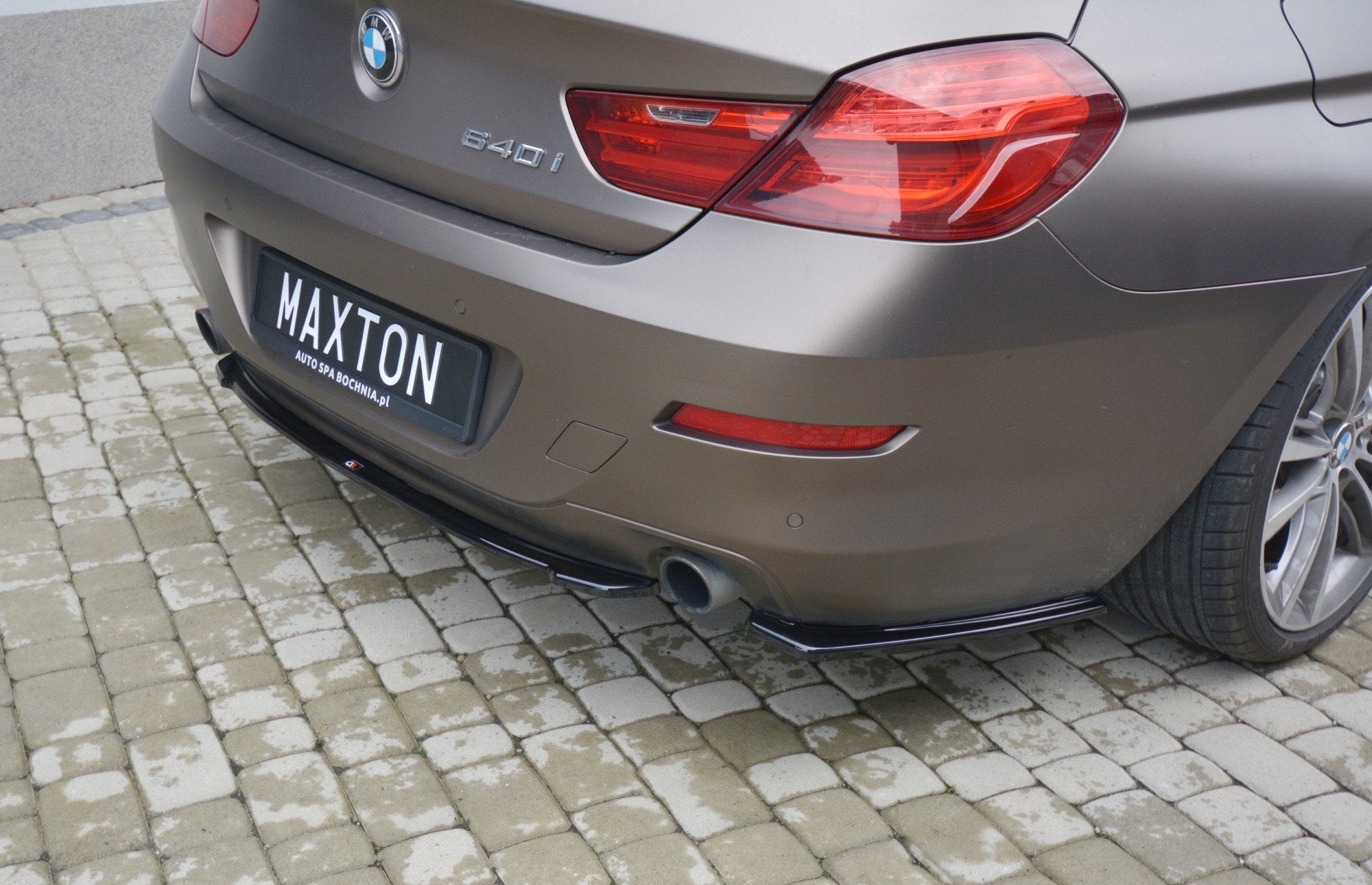 CENTRAL REAR SPLITTER BMW 6 GRAN COUPÉ