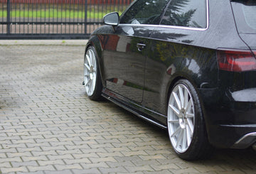 Side Skirts Diffusers Audi S3 / A3 S-Line 8V / 8V FL Hatchback - 0