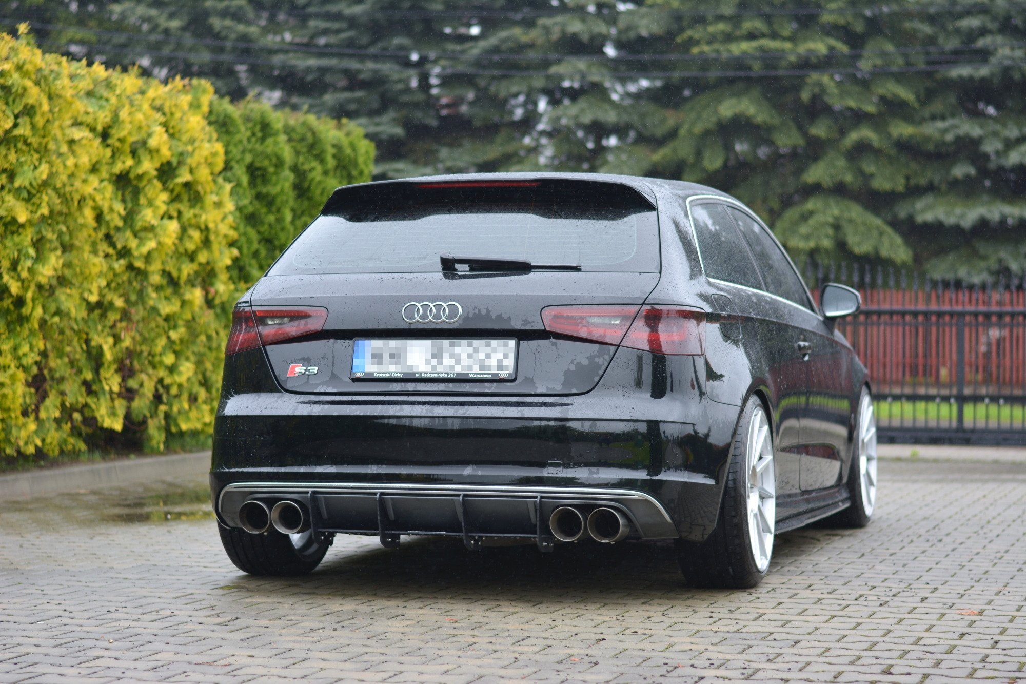 Rear Diffuser Audi S3 / A3 S-Line 8V Hatchback / Sportback